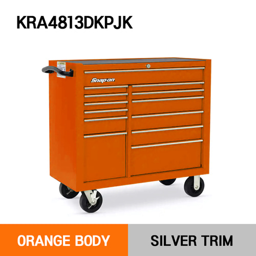 KRA4813 40&quot; 13-Drawer Double Bank Heritage Series Roll Cab Custom Color Products (Yellow/Orange/Green/Blue/Purple/White) 스냅온 헤리티지 시리즈 40인치 더블뱅크 13도어 툴박스(주문컬러사양) (옐로우/오렌지/그린/블루/퍼플/화이트)