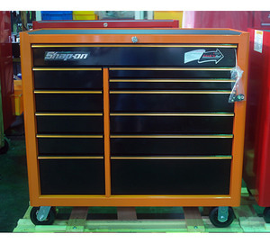KRA2212KUPSQ Heritage Series 40&quot; Roll Cabinets (Orange/Black) 스냅온 헤리티지 시리즈 40인치 툴박스 (오렌지/블랙)