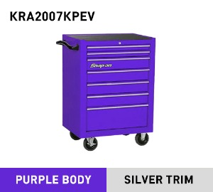 KRA2007KPEV Roll Cab, 7 Drawers, Purple 스냅온 7단 메케닉 입문용 툴박스 (퍼플)