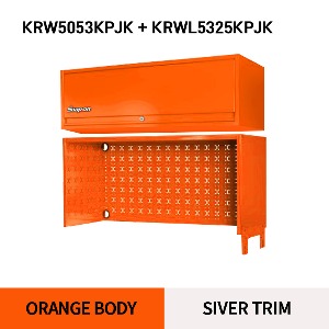 KRW5053KPJK 53&quot; Riser (Orange) + KRWL5325KPJK 53&quot; OverHead (Orange) 스냅온 헤리지티시리즈 53인치 라이저 + 오버헤드 세트 (오렌지)