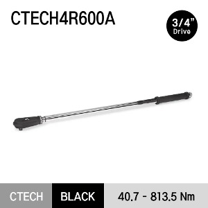 CTECH4R600A 3/4&quot; Drive Fixed-Head ControlTech® Industrial Torque Wrench (30-600 ft-lb) (40.7-813.5 Nm) 스냅온 3/4&quot; 드라이브 산업용 토크렌치 토르크렌치