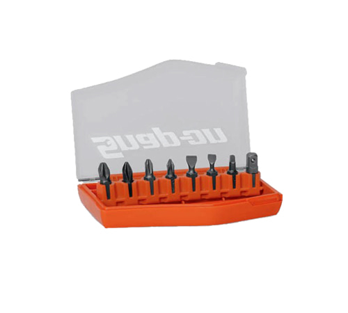 SDMC8OP Combination Screwdriver Bit Set, Orange Case (8 pcs) 스냅온 콤비네이션 스크류 드라이버 비트 세트 오렌지 (8 pcs)
