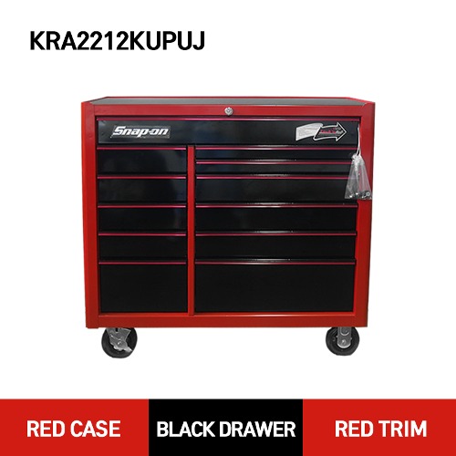 [주문후 생산제품] KRA2212KUPUJ Heritage Series 40&quot; Roll Cabinets (Red/Black) 스냅온 헤리티지 시리즈 40인치 툴박스 (레드/블랙)