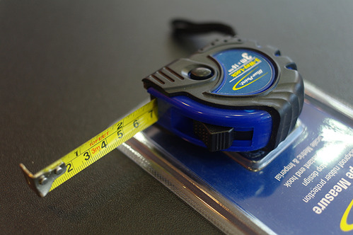 BMPM3 Blue Point Dual Scale Measuring Tapes 3 m / 인치, 밀리미터 양용 줄자