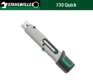 STAHLWILLE 730/2QUICK (50184002), 730A/2QUICK (50584002), 730A/2-1 QUICK (50584001), 730A/4 QUICK (50584004) Torque wrench Service MANOSKOP® with receptacle for insertion tools 스타빌레 헤드 교체형 토크렌치 바디
