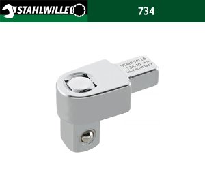 STAHLWILLE 734/4 (58240004), 734/5 (58240005), 734/10 (58240010) Square drive insert tools 스타빌레 토크 렌치 헤드