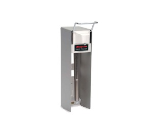 WOD1027 Pump-Style Hand Cleaner Dispenser 스냅온 벽걸이형 펌프 스타일 핸드 크리너 디스펜서 (실버)