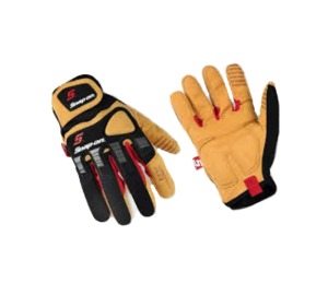 GLOVE308M 4X® Impact Gloves, Medium (Tan / Black) 스냅온 4X 임팩 장갑 (Tan / Black) (Medium)