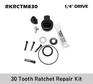 RKRCTM830 1/4 Drive Ratchet Repair Kit 스냅온 1/4&quot; 드라이브 30 기어 라쳇 리페어 수리 키트 (대응모델 : GTM830, GTM831, GTM836, T841, TM830, TM831, TM835, TML830, TML836, QC1R50, QC1R200, QC1RM200, QC1RN6, QC1RN25, QT1R50, QT1R200)