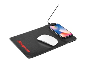 SNP1698 Mousepad with Wireless Charger Black 스냅온 마우스 패드 (휴대폰 충전 가능)