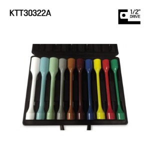 KTT30322A 1/2&quot; Drive Metric Standard Duty Torque Stick Set (10 pcs) 스냅온 1/2&quot; 드라이브 스탠다드 토크 스틱 세트 (10 pcs) 세트구성 - KTT30304A, KTT30305A, KTT30306A, KTT30307A, KTT30308A, KTT30310A, KTT30311A, KTT30312A, KTT30313A