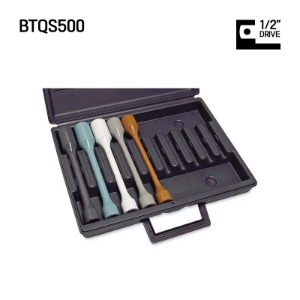 BTQS500 1/2&quot; Drive Metric Standard Duty Torque Stick Set (Blue-Point®) 스냅온 블루포인트 1/2&quot; 드라이브 스탠다드 토크 스틱 세트 (5 pcs) KTT30310A (BTQS12B), KTT30328A (BTQS12BB), KTT30308A (BTQS12C), KTT30313A (BTQS12EE), KTT30312A (BTQS12I)