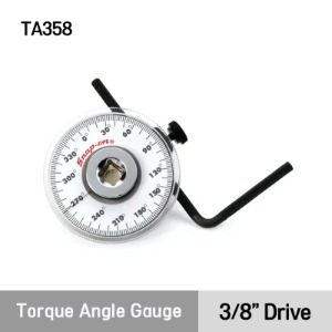 TA358 3/8&quot; Square Drive Torque Angle Gauge 스냅온 3/8&quot; 드라이브 토크 앵글 게이지