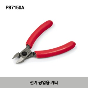 P87150A P-Series Cutting Pliers (Red) 스냅온 전기 공업용 커터