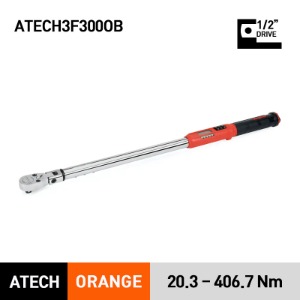 ATECH3F300OB 1/2&quot; Drive TechAngle® Electronic Torque Wrench, Orange (15-300 ft-lb) (20.3-406.7 Nm) 스냅온 1/2&quot; 드라이브 디지털 앵글 토크렌치 토르크렌치 오렌지