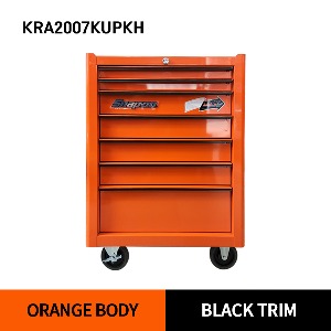 KRA2007KUPKH Roll Cab, 7 Drawers, Electric Orange/BLACK 스냅온 7단 메케닉 입문용 툴박스 (오렌지/블랙)