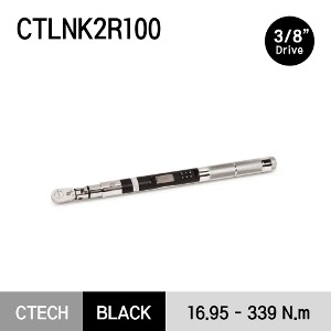 CTLNK2R100 3/8&quot; Drive Fixed-Head ControlTech® Link 100 Torque Wrench (5-100 ft-lb) 스냅온 3/8&quot; 드라이브 플렉스헤드 링크 100 산업용 토크렌치 (5-100 ft-lb) (6.78-136.6 N.m)