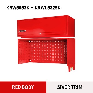 KRW5053K 53&quot; Riser (Red) + KRWL5325K 53&quot; OverHead (Red) 스냅온 헤리지티시리즈 53인치 라이저 + 오버헤드 세트 (레드)
