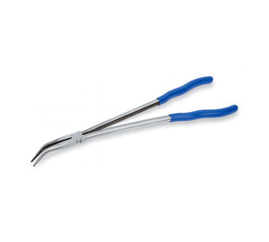 BDG91645CP Pliers, 45° Bent Needle Nose, Extra Long Reach, 16&quot;, (Blue-Point®)