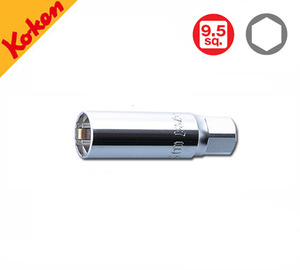 KOKEN 3300C-16 Spark Plug Socket with Spring Clips (16mm) 코켄 스파크 플러그 소켓
